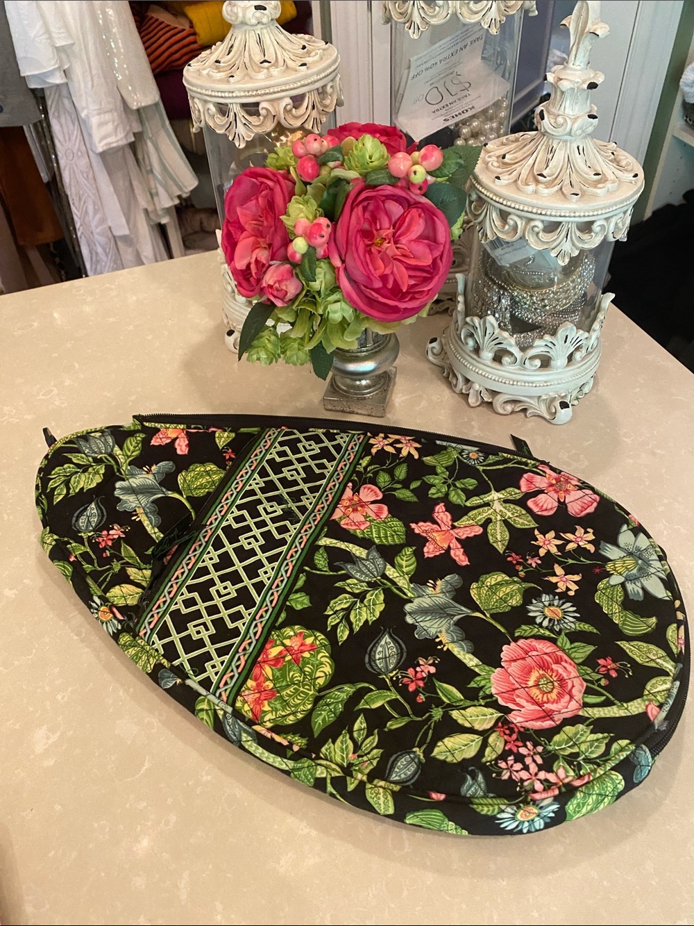 Vera Bradley tennis racquet case